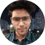 The image shows an individual wearing dark shirt. The background appears to be an outdoor setting. This image is used for a positive testimonial.