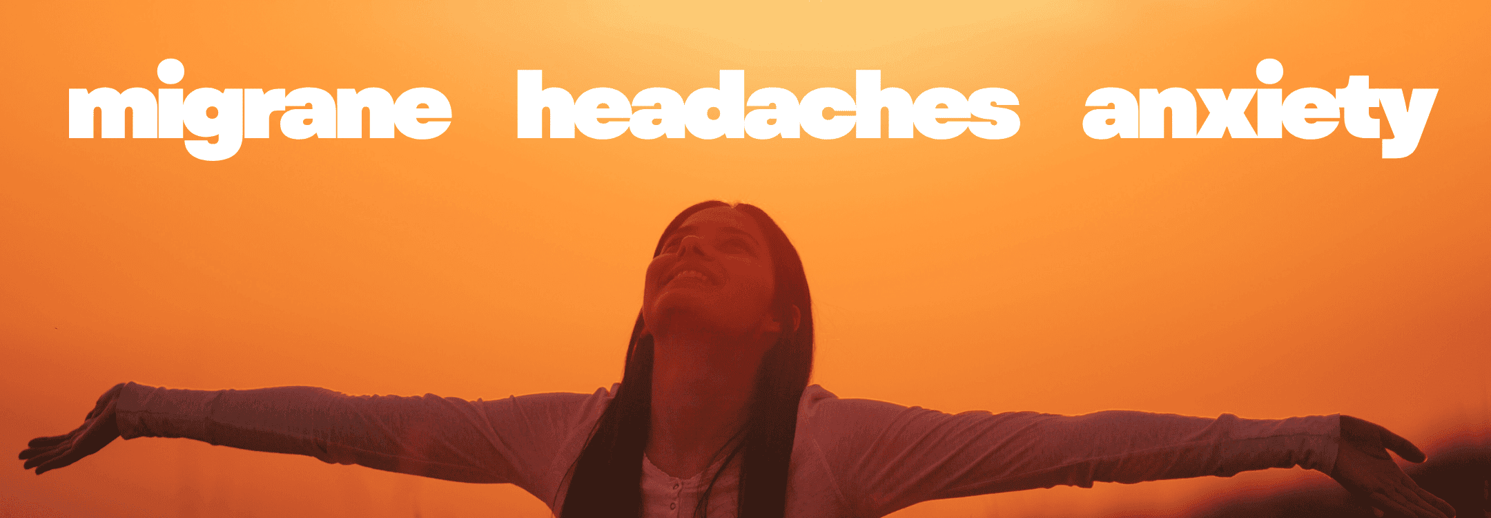 A serene woman feeling relief and calm after Jala Neti practice at sunrise, symbolizing relief from migraine, headaches, anxiety, and stress.