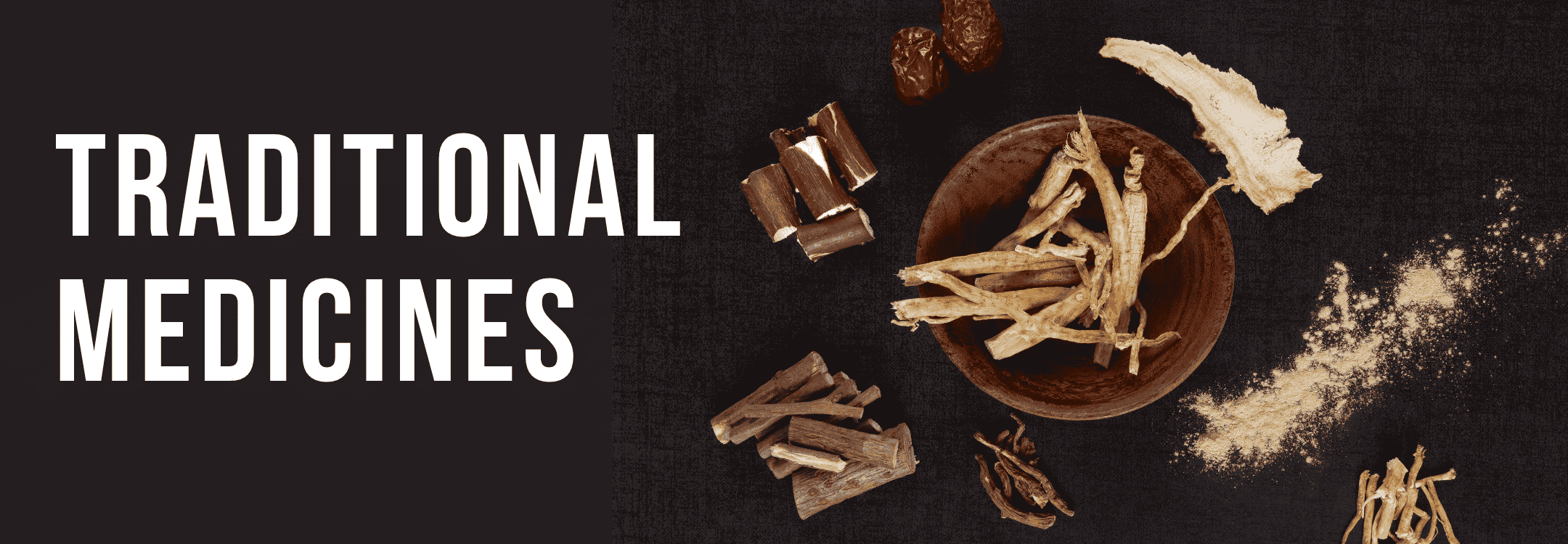 Assorted traditional herbal medicines, including roots and dried herbs in a bowl, representing Siddha and Ayurveda’s natural approach to diabetes management.